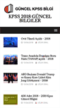 Mobile Screenshot of guncelkpssbilgi.com
